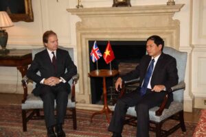 UK and Vietnam officials meeting to discuss rail and finance cooperation
