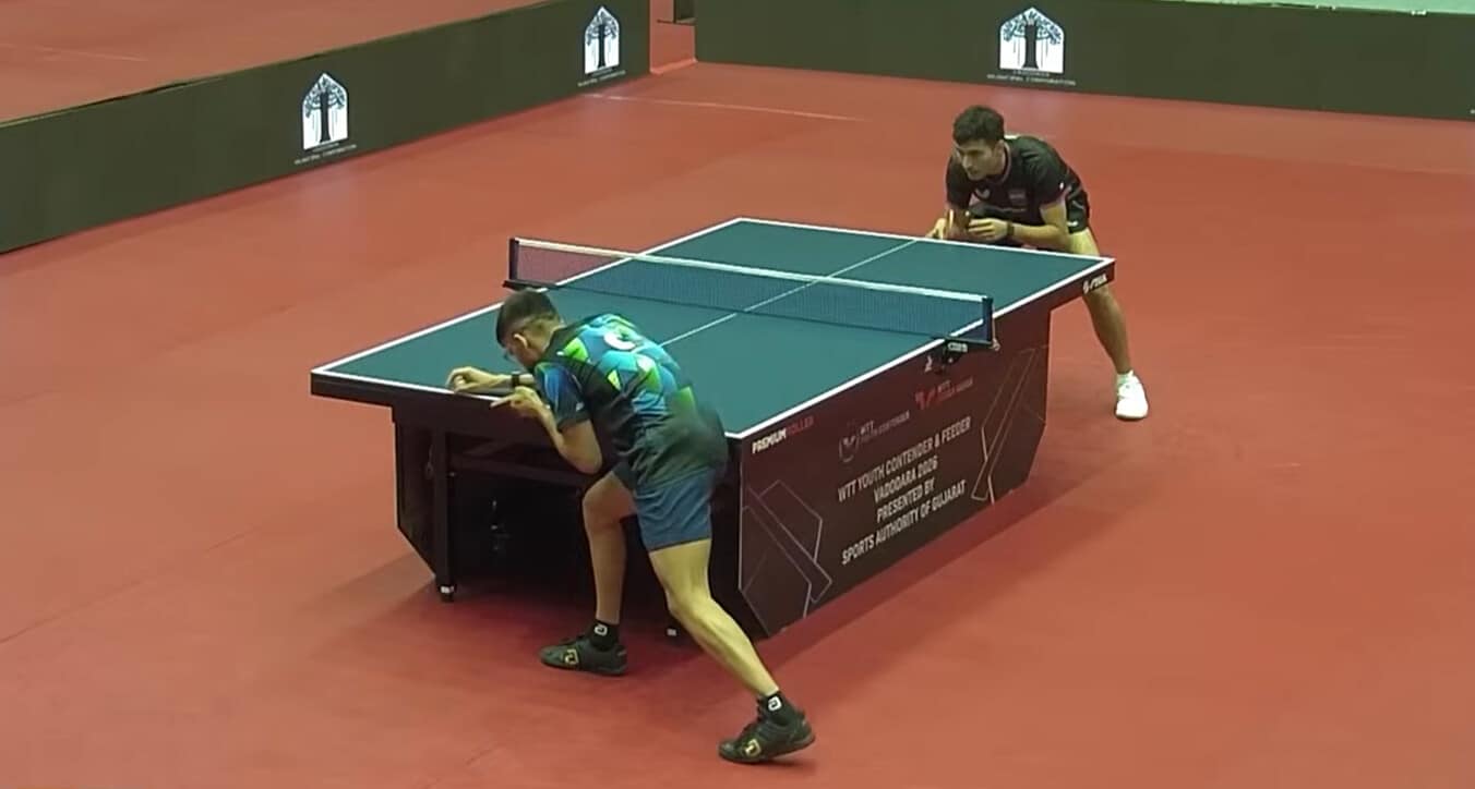 WTT Feeder Vadodara 2026 table tennis match