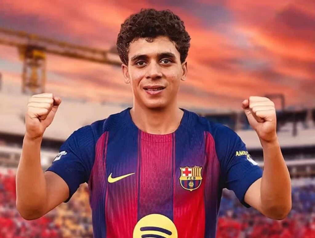 Hamza Abdel Karim joins Barcelona on historic loan from Al Ahly