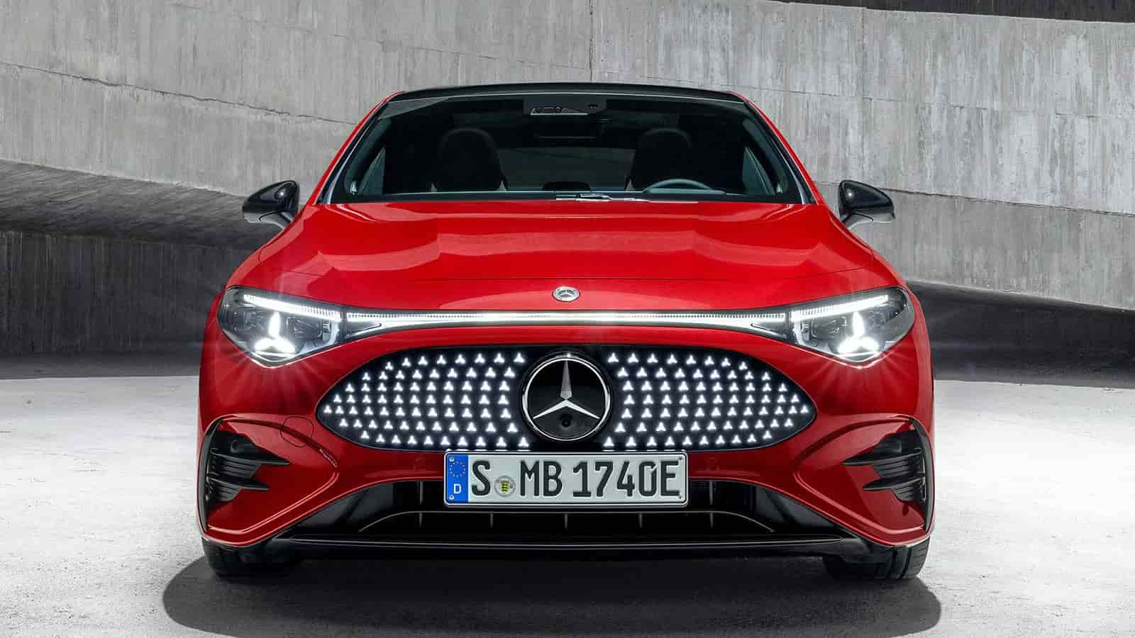 2026 Mercedes-Benz CLA electric hybrid car