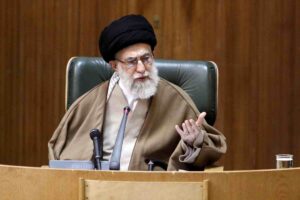 Iran Supreme Leader commenting on EU military forces as terrorist groups