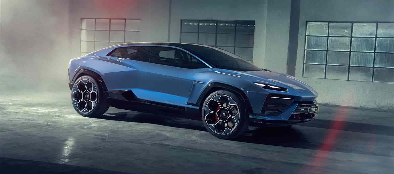 Lamborghini Lanzador electric supercar shown by the company in 2023
