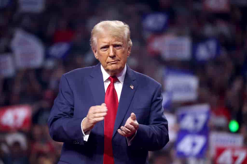 President Donald Trump holds a White House meeting with governors, leaving out Democratic leaders and causing debate