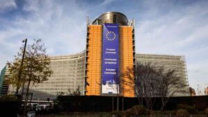 European Commission headquarter in Brussels where an emergency meeting was called over the Druzhba oil pipeline issue.