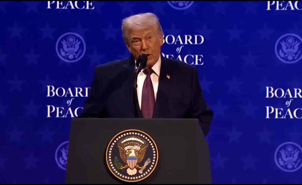 Trump is going to host first board of peace meeting at Washington