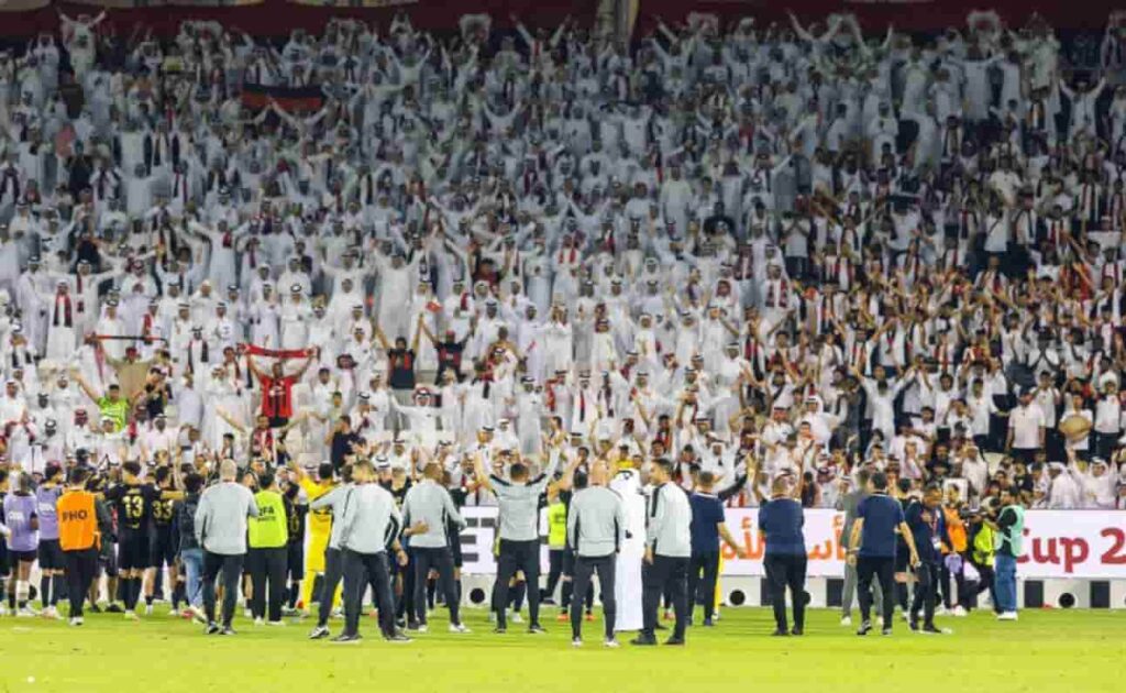 Amir Cup match at Qatar stadium