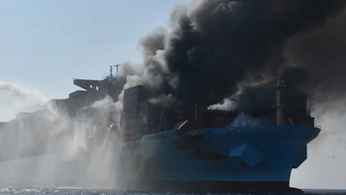 Attack on ship