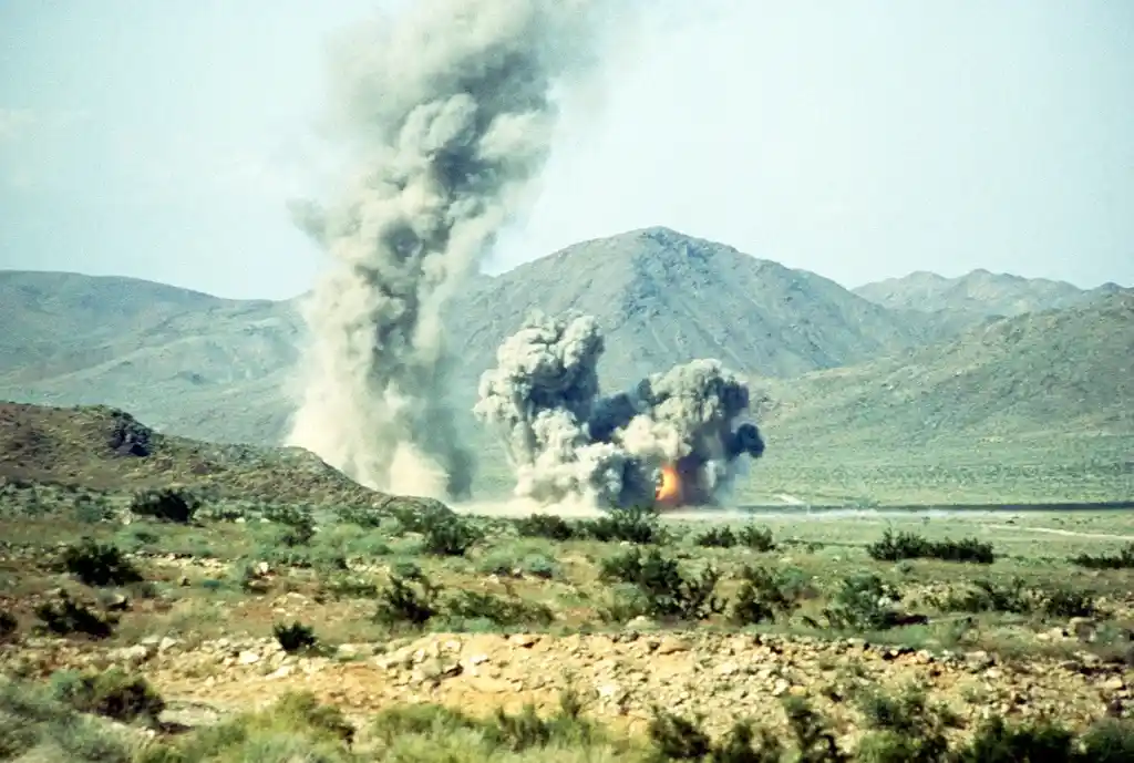 US struck Qeshm island